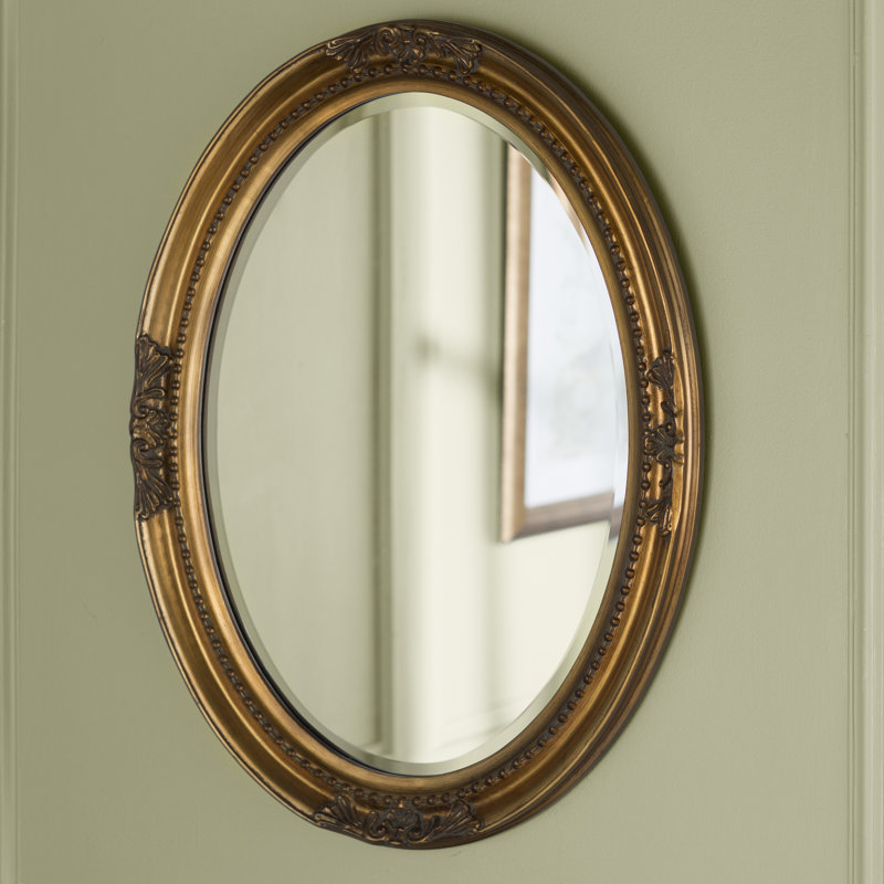 Oval Wood Wall Mirror & Reviews Joss & Main